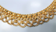 22K Gold Hallmarked Anklet Ankle chain Bracelet fine jewelry