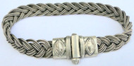 Vintage 925 Sterling Silver Chain bracelet Fine Jewelry 13178