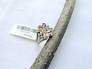 18K Solid Gold Marked Real Diamond wedding Engage/ment Ring Fine Gift Jewelry 574-290
