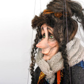 Handmade Marionette - Witch Matilda