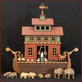 Wooden Noah's Ark #13 - Drawer Ark - Endeavour Toys