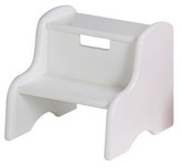 Little Colorado Kid's Step Stool - Solid White