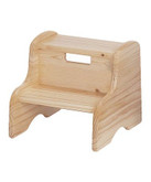 Little Colorado Kid's Solid Wood Step Stool - Unfinished