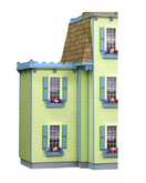 Two Story Jr Addition Unfinished Dollhouse Kit