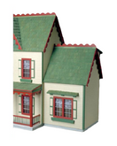 Colonial Jr Addition Unfinished Dollhouse Kit