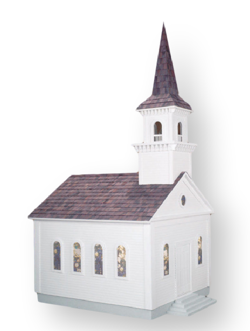 dollhouse church