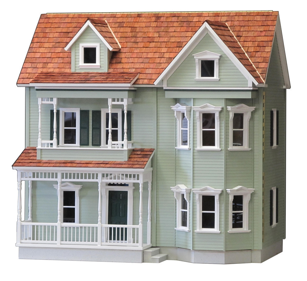 english front opening dollhouse kit