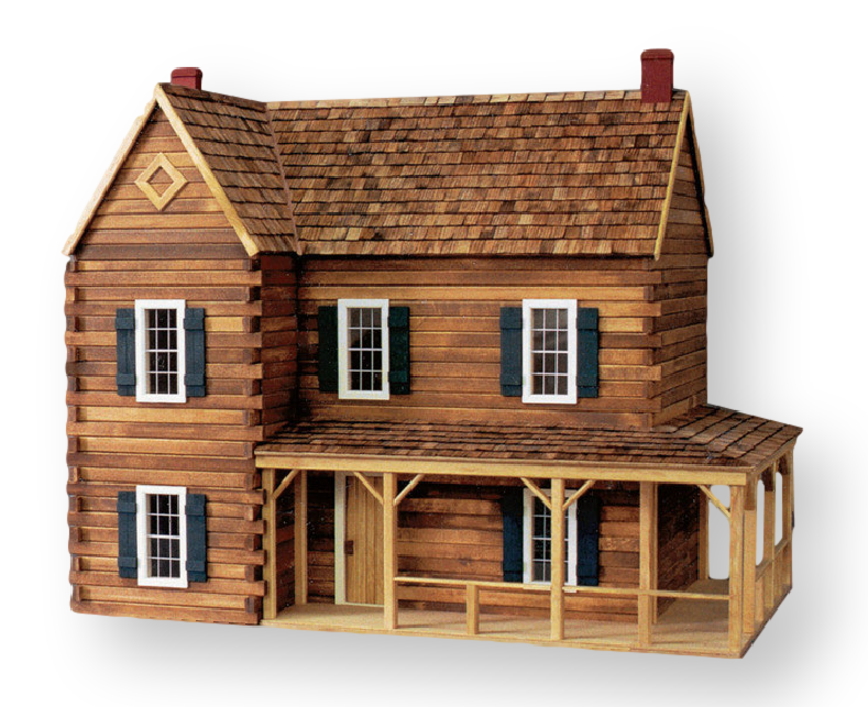 unfinished dollhouse kit