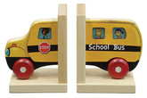 Maple Landmark Mighty Driver Bookends, School Bus (70203)