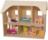 Wooden Doll House Made in the USA