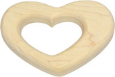 Maple Teether Heart By Maple Landmark