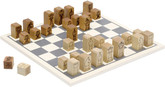 Wooden Chess Men Pieces by Maple Landmark 