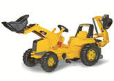 CAT Front Loader Pedal Tractor with Backhoe