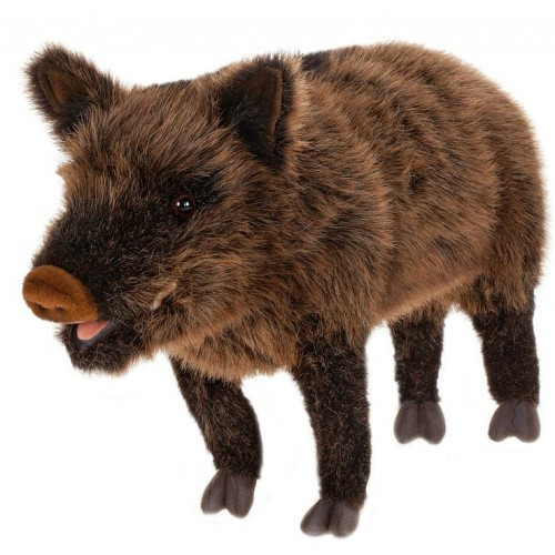 Hansa Wild Pig Baby 4853 Plush Soft Toy Sold by Lincrafts Established 1993 