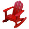 Little Colorado Child's Adirondack Rocking Chair - Red