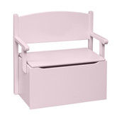 Little Colorado Bench Toy Box - Soft Pink