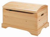 Little Colorado Captain's Chest Wooden Toy Box - Natural 