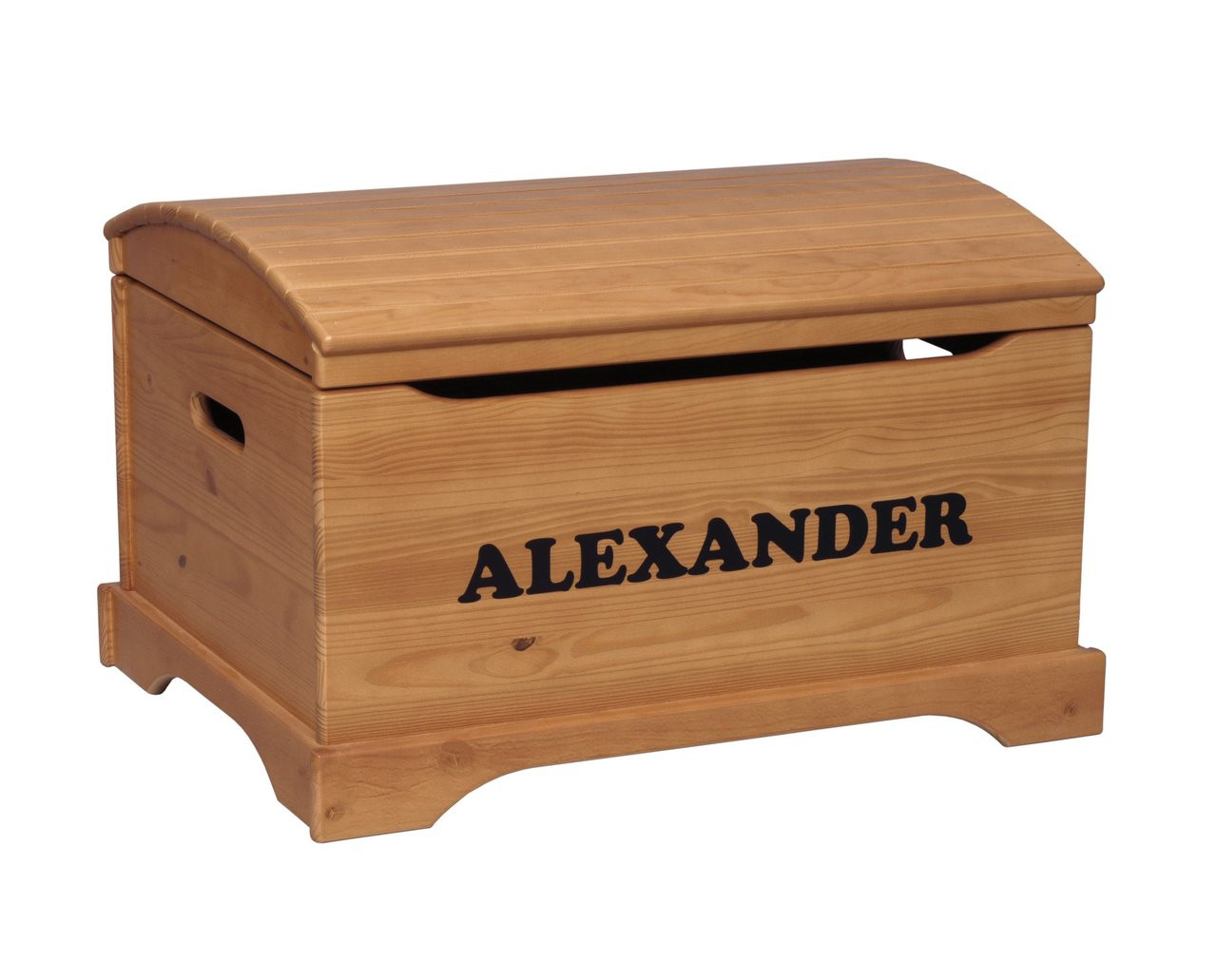 wooden toy box oak