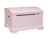Little Colorado Captain's Chest Wooden Toy Box - Soft Pink