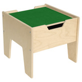 2-N-1 Activity Table with LEGO™ Compatible Top - Green