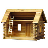 Lakeside Retreat Log Cabin Dollhouse Kit by Real Good Toys (CK505)