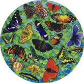Butterflies Shaped Jigsaw Puzzle, 12 Pieces 42441.