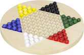 Printed Maple Chinese Checkers Game by Maple Landmark 50308