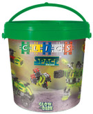 Clics Space Squad Glow in the Dark Drum Construction Set CD009