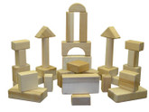 Beka Traditional Wooden Blocks - 28 Piece Innovator Set