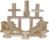 Beka Wooden Blocks - 30 Piece Little Builder & Whimsie Set