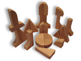 Beka Wooden Blocks - 24 Piece Special Shapes Collection