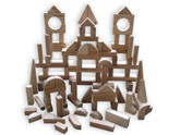 Beka Wooden Blocks - 90 Piece Special Shapes Collection