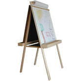 Beka Deluxe Double Sided Easel with Wood Trays