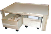 Beka Train Table with Optional Trundles