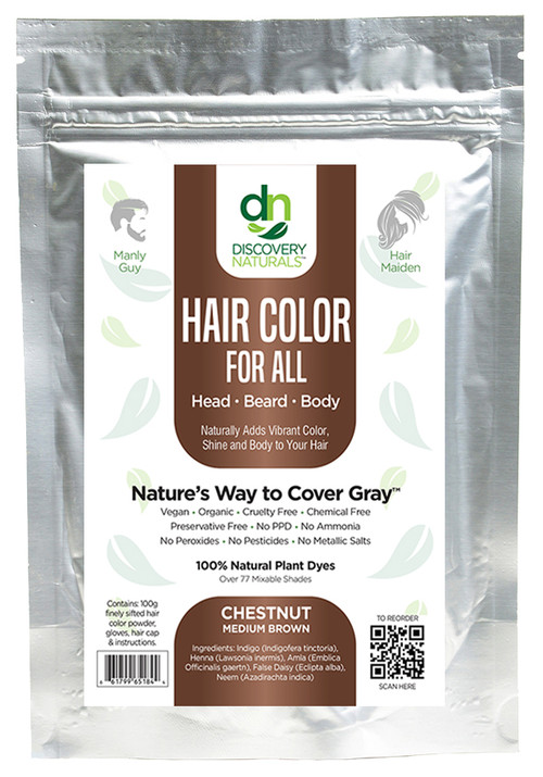 Henna Maiden Medium Brown Shop Women S Henna Hair Color At Hennaking Com This is how i dyed over my natural medium brown roots and previously red henna hair using light mountain medium brown natural henna indigo hair dye. henna maiden chestnut medium brown