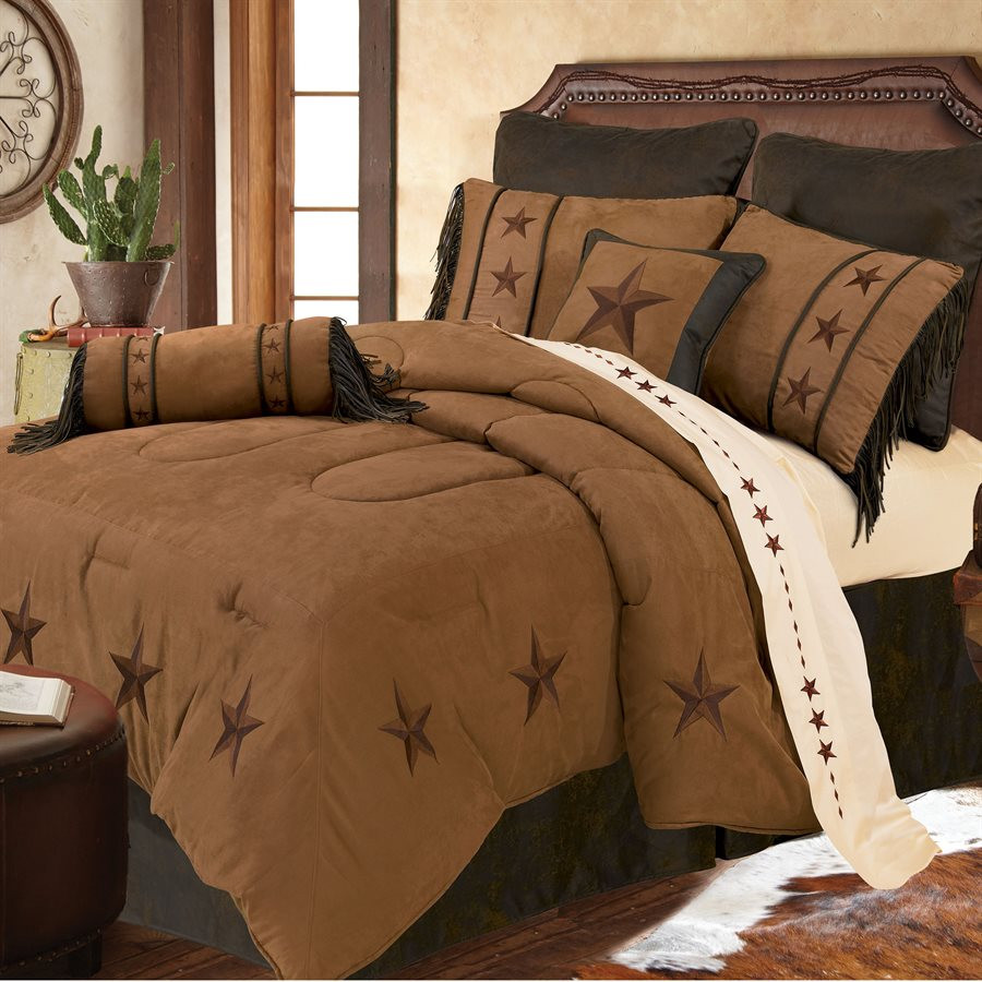 Designer 5 pc. Western Star Comforter Set Laredo Twin