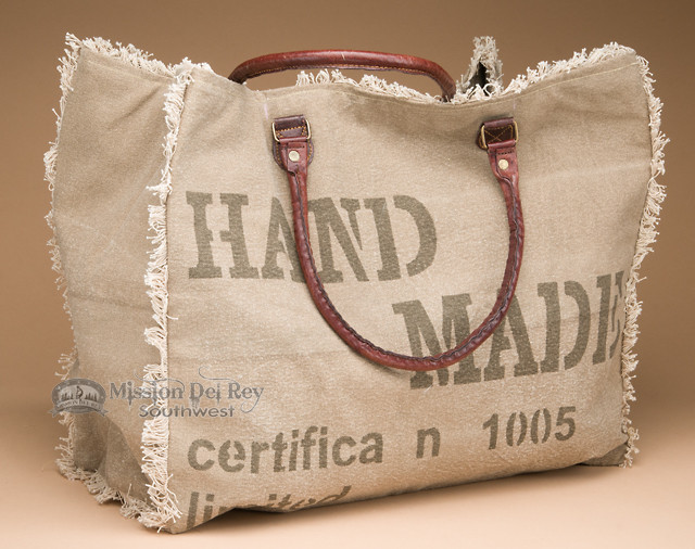 Recycled Canvas Tote Bag Weekender