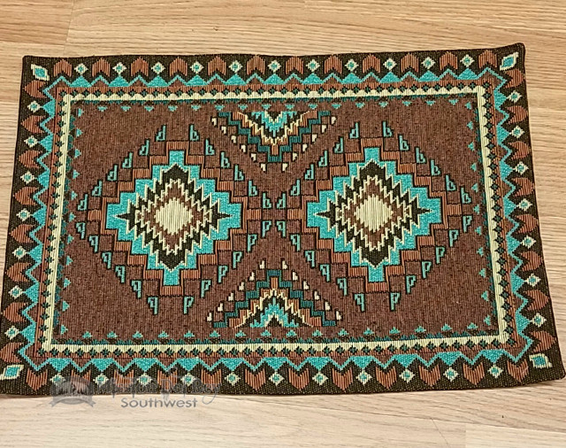 Western Tapestry Placemat 13x19 Becenti (tpm11071) Mission Del Rey