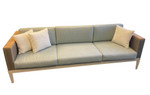Aura modular deep seating 3-seater, Showroom floor model. Very good condition. Minor scuffs and scratches to frame - TAG 341