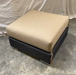 Arizona ottoman and cushion / Java and Pepper / New and Ex-display - TAG 418