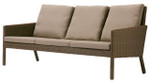 Furniture cover for Nevada three-seater settee, 82” L x 36”D x 31” Drop. Settee not included / Grey / New - TAG 4014