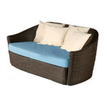 Furniture cover for Dune two-seater settee, 60” L x 30”D x 17” Drop. Settee not included / Grey / New - TAG 4015
