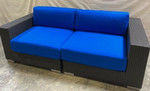 Furniture cover for Arizona two-Seater configuration, 84” L x 42”D x 25” Drop. Two-seater not included / Grey / New - TAG 4012