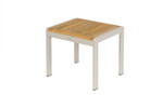 Aura Low Table 20 " (Champagne / Teak) New - 2AUDL05.04
