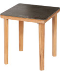 Monterey side Table (Teak / Oxide) Ex-display - TAG 4161