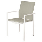 Mercury Armchair (Arctic White / Seagull) Ex-display - TAG 4145