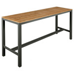 Aura high dining Table 200 (Graphite) Ex-display - TAG 4131