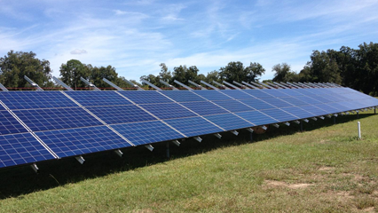 Ground Mount Solar Panel Install