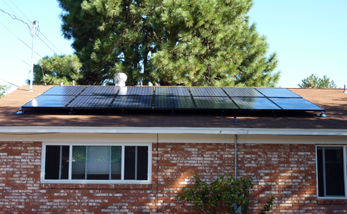 Solar Roof Shade