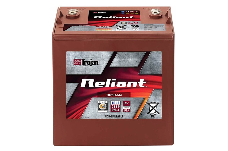 Trojan T875-AGM Sealed AGM 8V 160Ah Battery - Solaris